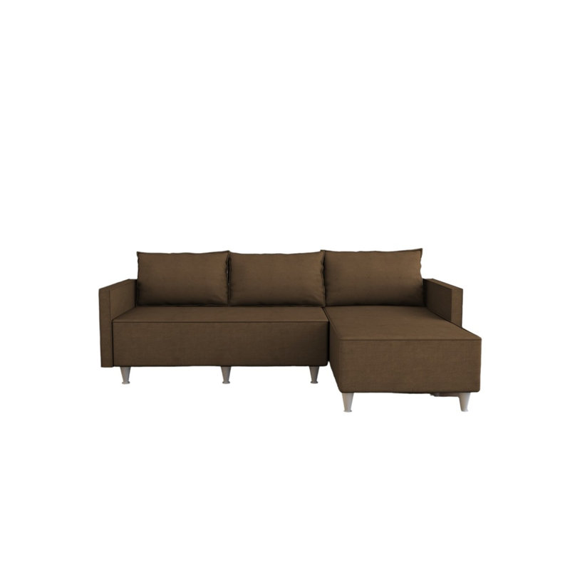 Aybuke Sectional, Brown, Brown