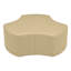 Tabouret en dents de scie de style savoir-faire modulaire modulaire pour les salles de classe de bureau, de maison, de détente et d'école avec structure durable 1021N-64496566-64496560-64496559