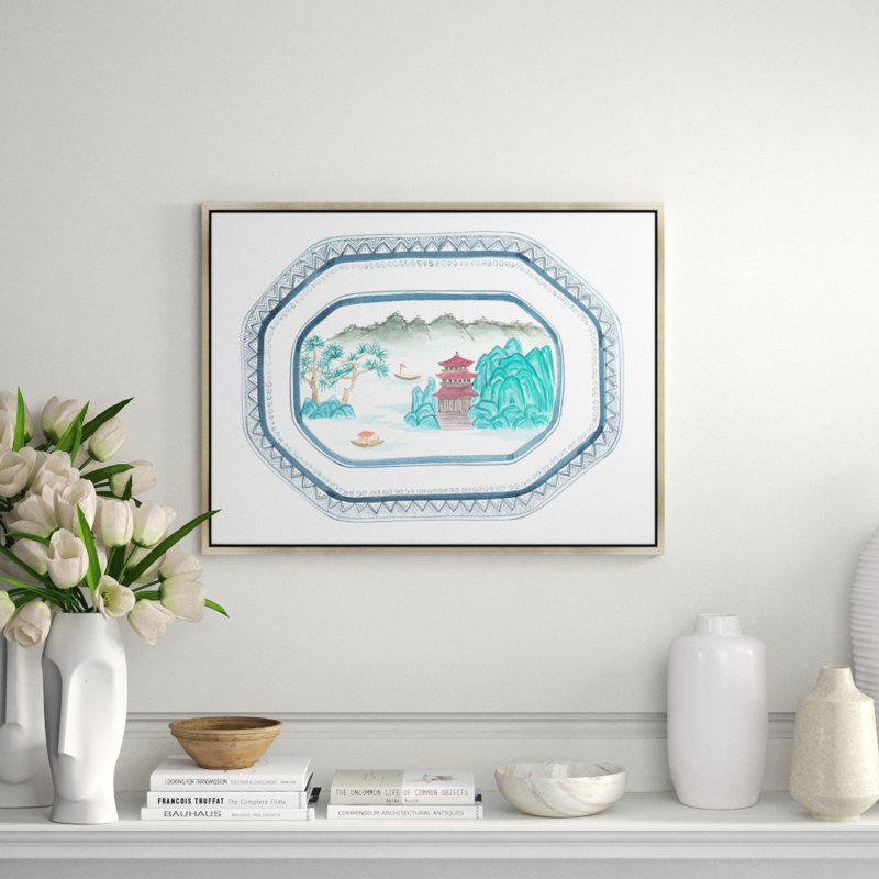 Visions III Print by Helen Parker, 25.5" H x 33.5" W x 1.5" D, Glass Coat