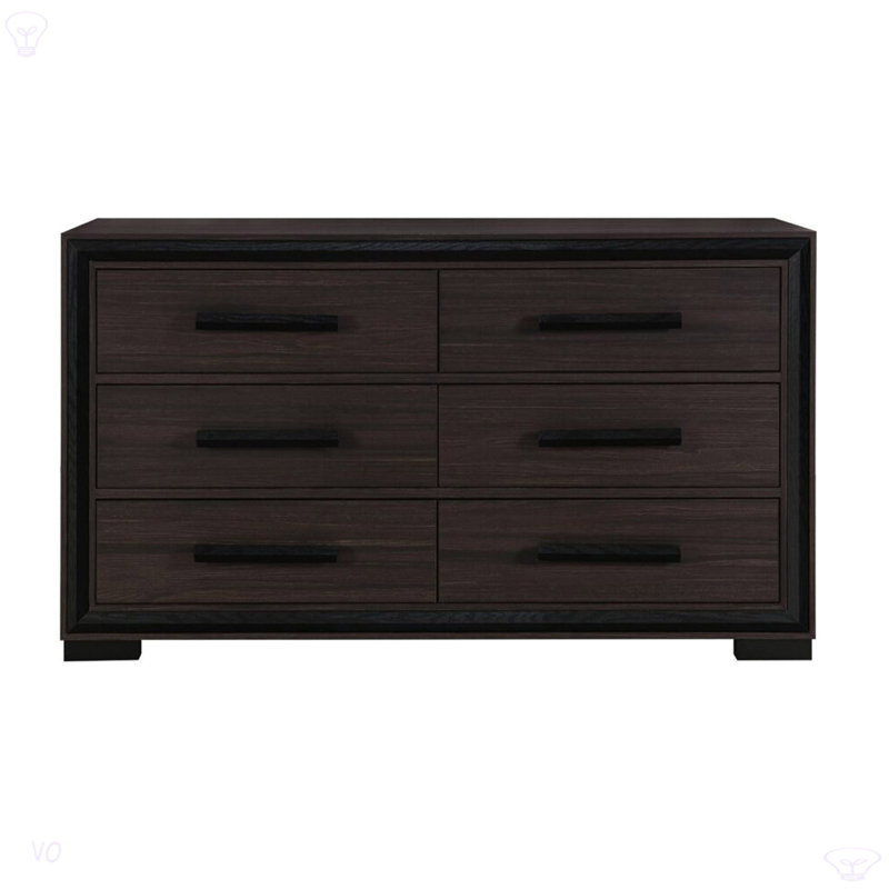 DRESSER ADELAIDE NOIR, Brun / Noir