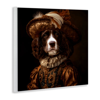 Canine Crown Prince Wall Plaque, design by Kelley Parker