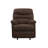 Arcadia Chocolate Microfiber Motion Glider Recliner-1233508992