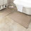 Ensemble de tapis de salle de bain ultra-mince en chenille