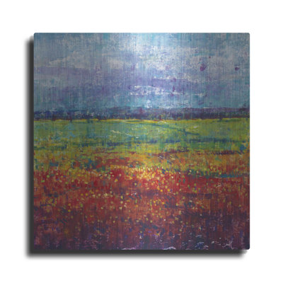 Red Barrel Studio® «On Summer Day I» par Tim O'Toole, art mural en métal