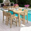 Westminster Teak Outdoor Teak Bar Table