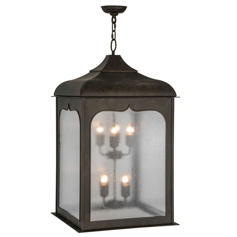 Daulton 8 - Light Dimmable Lantern Tiered Chandelier