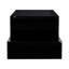 Table basse noire avec attrait architectural et espace de rangement pratique et fascinant-2081675038-2081675009