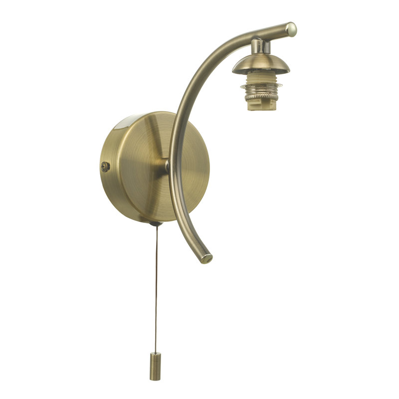 Wall Light, Antique Brass