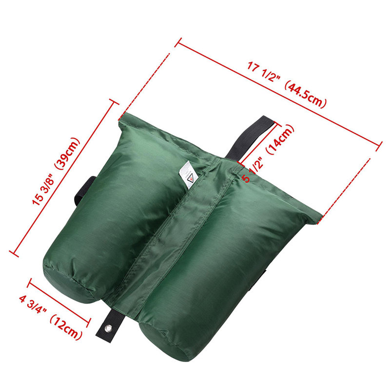 Poids du tissu Sac de sable, Vert