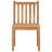 Teak Patio Dining Armchair