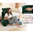 Portable Reading Pillows With Headrest For Bed Sitting Up, Back Pillow With Arms & Pockets,For Dorm/Reading/Watching/Gaming