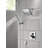 Rain Adjustable Shower Head with H2Okinetic Technology-60696702