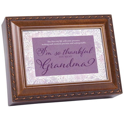 Boîte à musique «So Thankful You Are My Grandma»