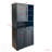 Freestanding Laundry Cabinet with Tilt-Out Hamper, Adjustable Shelves, and Multiple Storage Solutions for Organized Living.
