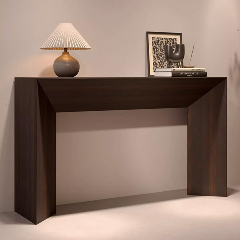 Modern and simple console table, Smoky, 35.43" H x 55.12" W x  15.75" D