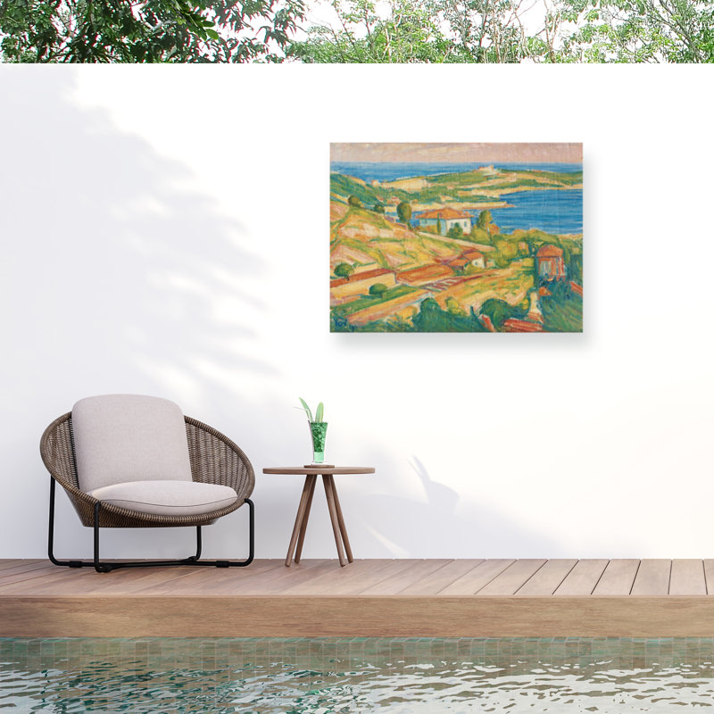 Toile d'extérieur Marcus Jules Villefranche, H 14 po x l 19 po