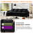 118'' Modern 4-Seater Sectional Sofa, Living Room L-Shaped Upholstered Sofa, Comfortable Cloud Couch, with Ottoman-115281867
