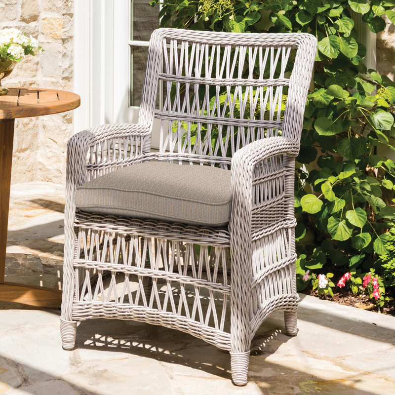 Mackinac Outdoor Dining Armchair, Visions Cobalt