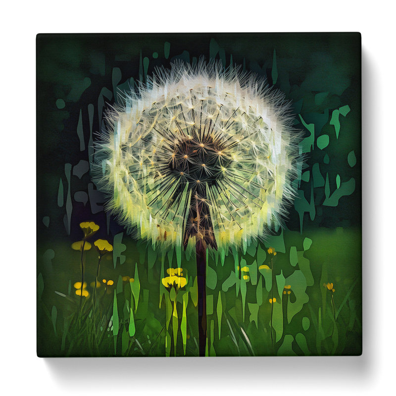 Dandelion Glitch - No Frame Print