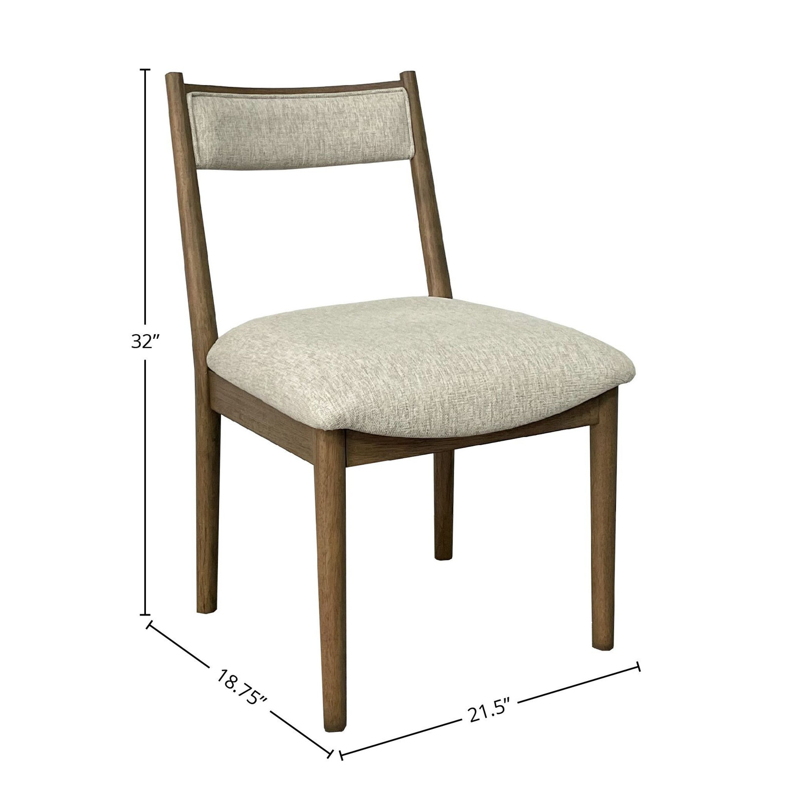 Ashleigh Dining Chair, Latte