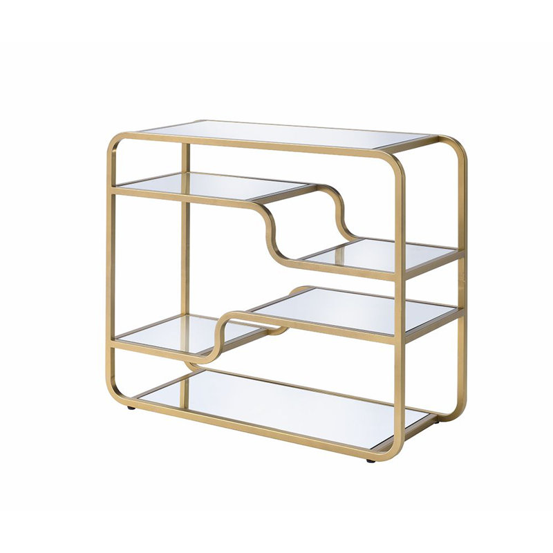 Veazey 36'' Glass Top Console Table