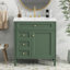 Meuble-lavabo moderne avec rangement abondant et design élégant