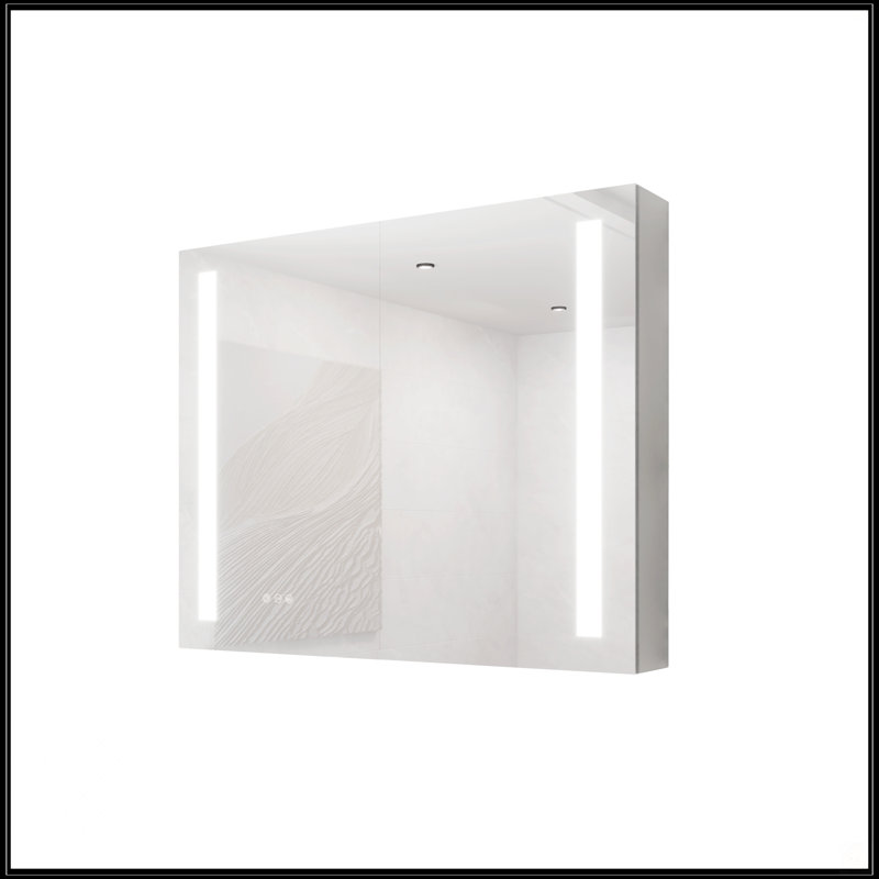 Armoire à pharmacie 36 po x 30 po avec miroir de coiffeuse à DEL