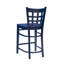 Tabouret de comptoir en bois de hêtre massif de qualité commerciale Arzella (ensemble de 2)-1246738371