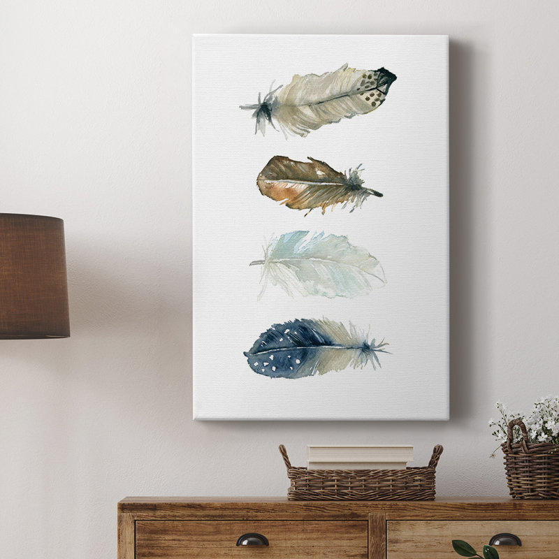 Collection Feather - Cavas enveloppés de galerie, H 27 po x l 18 po