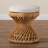Carrolyn Bohemian Light Honey Rattan Footstool