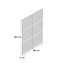 Darcy Metal Flat Wall Mirror