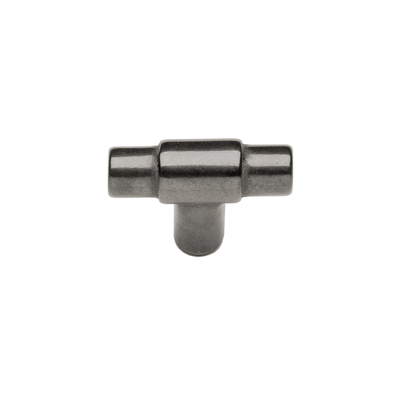 Barre Bronze Bar Knob, White Bronze Medium