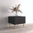 Ayan 15.7" Nightstand with Matte Finish-231057050