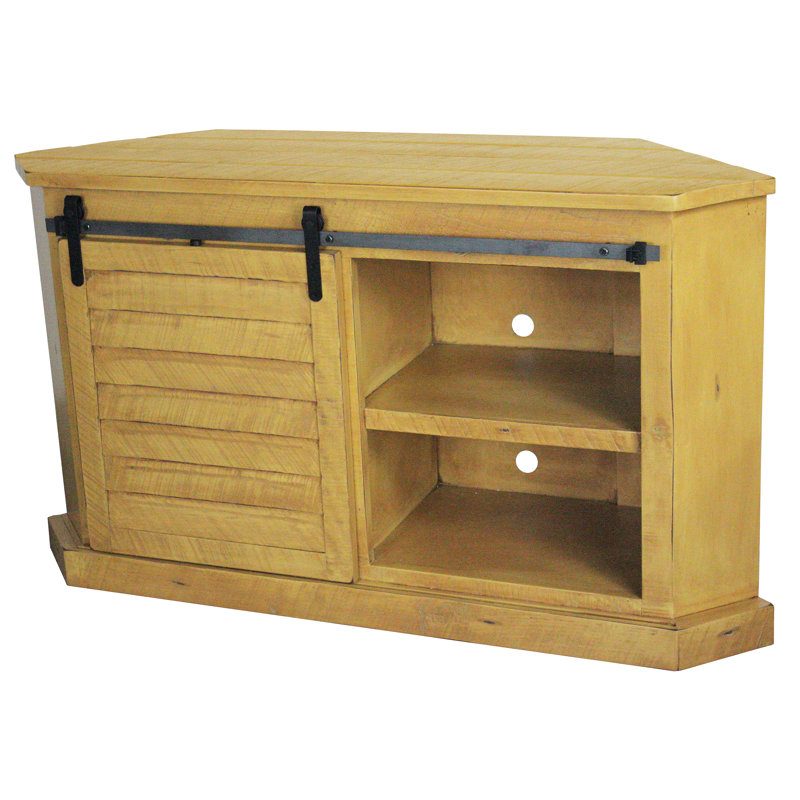 Brownsburg Media Console, Burnt Red