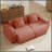 LSF&RSF Sofa Velvet- Red