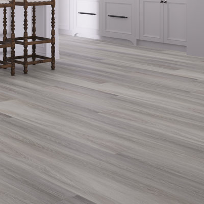 7" x 60" x 9.5mm Oak Click Lock WPC Luxury Vinyl Plank