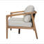 Causeuse d'extérieur en bois d'acacia Westin