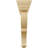2"W x 4 1/2"D x 8"H Small Rojas Wood Corbel, Alder (4-Pack)-73567225-73318330