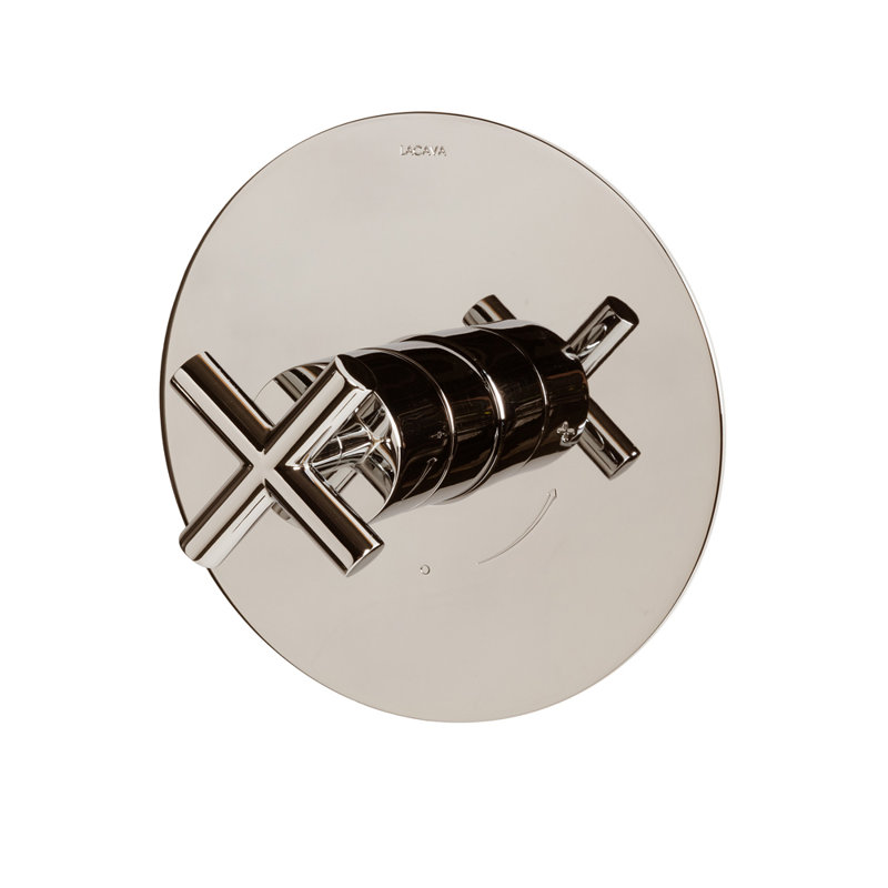 Cigno Polished Nickel Progressive Pressure Balancing Mixer