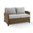55'' Wide Metal Loveseat with Cushions-768011452-767976323