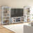 Shelvia 60W TV Stand With Bookcases