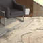 Tapis gris argent à motif abstrait touffeté à la main Prismatic-17988634