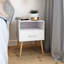 Cascade 106.68cm W Bedside Table-1122294986