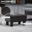 40cm Wide Solid Colour Footstool Ottoman