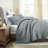 Seersucker Textured Comforter Set-116482648-116482652