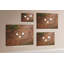 Wall Mounted cork board with print decorative wall pin board for wall for office bulletin board ideas Rustic wood