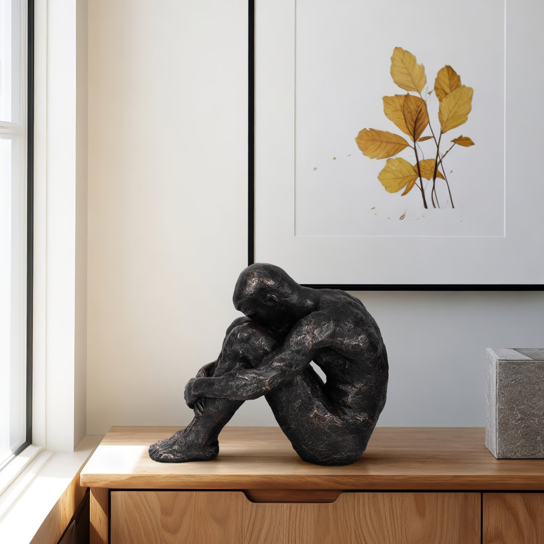 Sitting Man, Bronze Lark Manor™ 