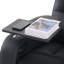 Double fauteuil inclinable de cinéma maison en cuir fleur avec ports USB et de type C-1004422514
