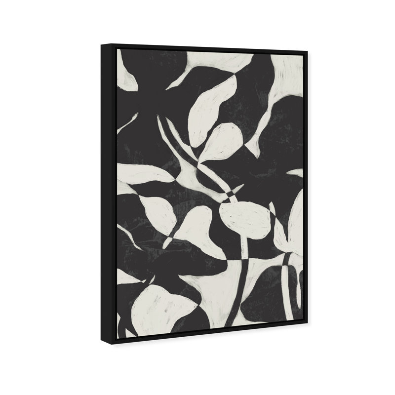 Inverted Nature Print by Oliver Gal, 16"H x 11"W, Black Floater Frame