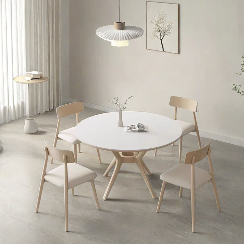 Combinaison de table et de chaise simplifiée, H 29,52 po x L 53,14 po x l 53,14 po